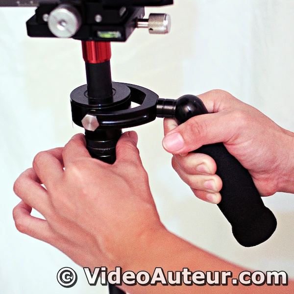 Learning to use a handheld Steadicam as a beginner helps build stability and confidence in smooth camera movement.
