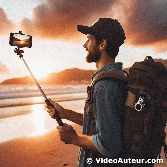 using a smartphone for video shooting using a smartphone for video shooting