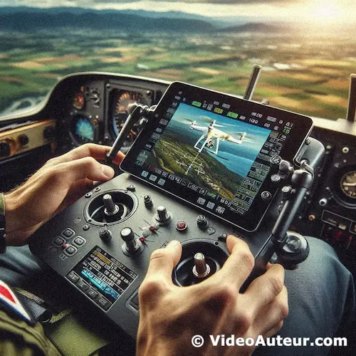 How do drones communicate?