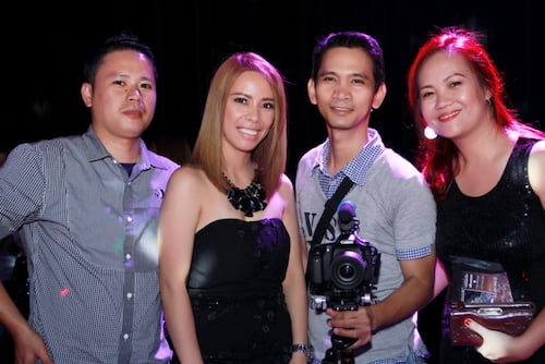 Me during a video coverage of a fashion event.