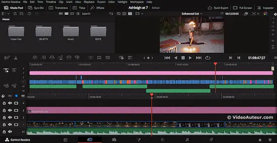 What is the cut page in DaVinci Resolve? What is the difference between cut page and edit page?