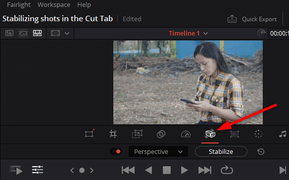 DaVinci Resolve Cut Tab 3