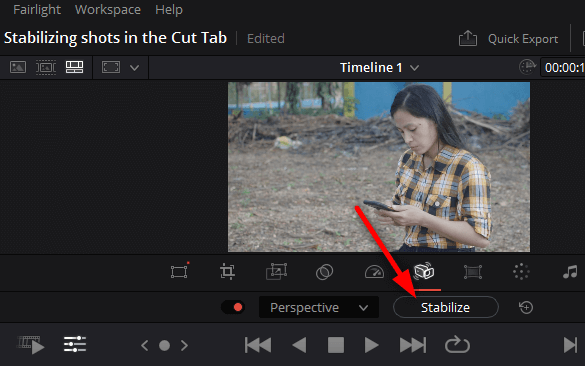 DaVinci Resolve Cut Tab 4
