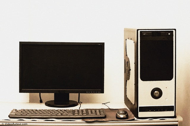 What is a desktop computer?