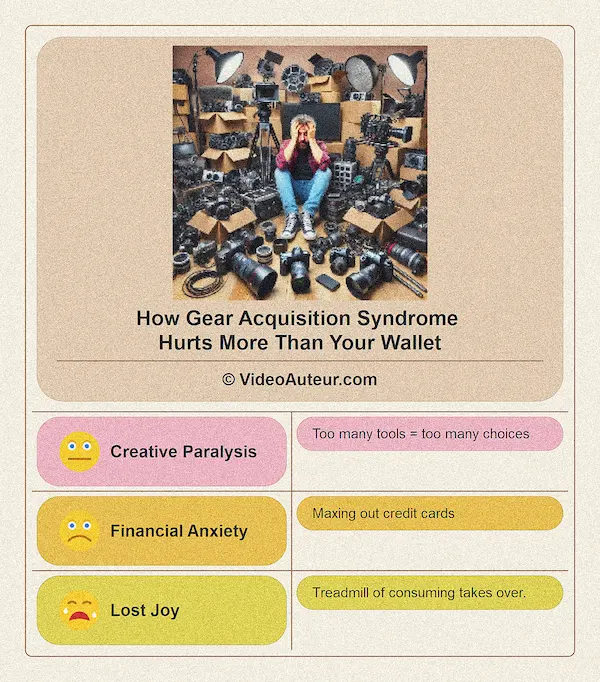 The psychology of Gear Acquisition Syndrome--How GAS hurts more than your wallet