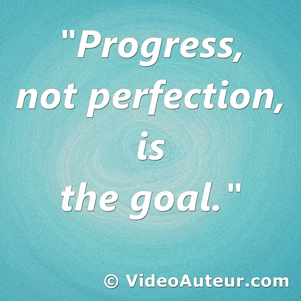 How to create a video by yourself: Embrace a growth mindset instead of striving for perfection. How to create a video by yourself: Embrace a growth mindset instead of striving for perfection.