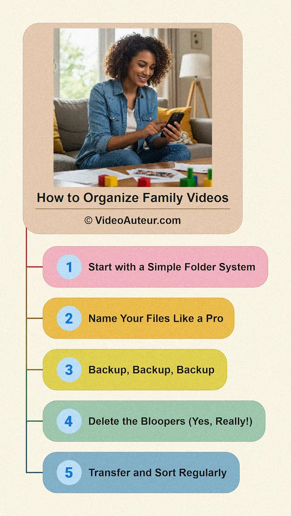 How to organize home video files?