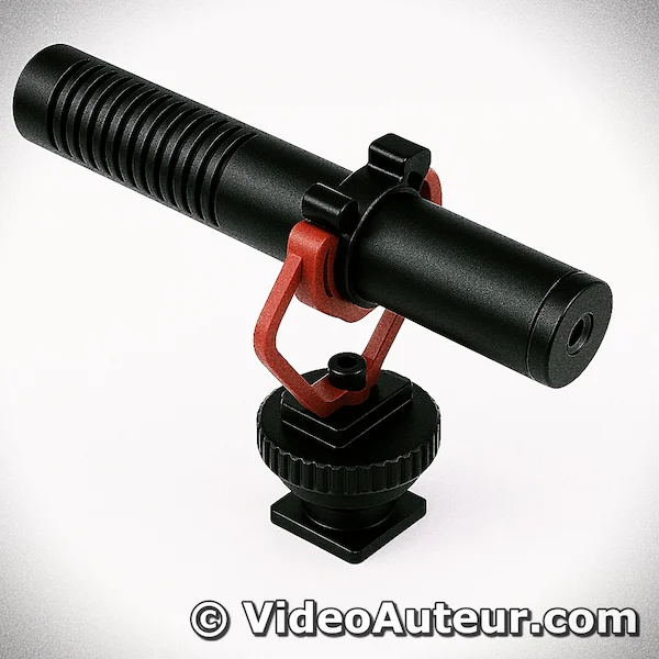 audio equipment for video production: a small shotgun microphone audio equipment for video production: a small shotgun microphone