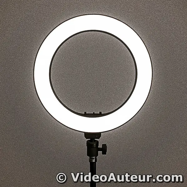 a basic ring light for beauty shots a basic ring light for beauty shots