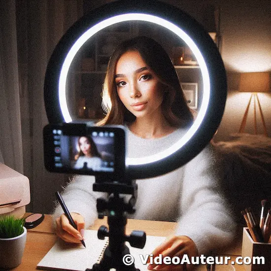What is a social media ring light?