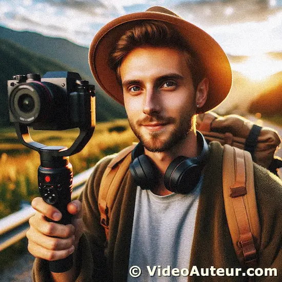 a run-and-gun video shooter who uses a gimbal