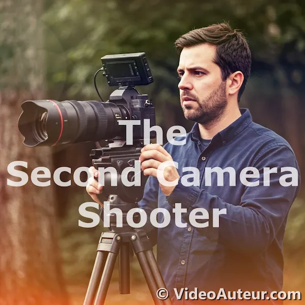 second video camera shooter and their gear