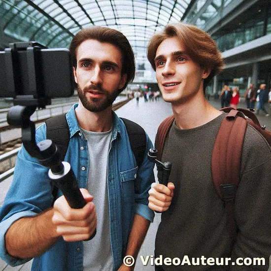 vloggers who use a gimbal