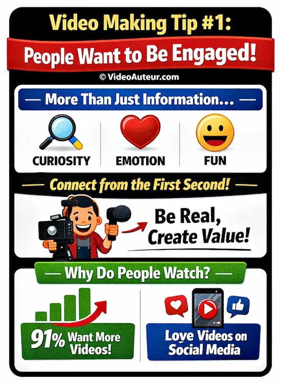  Your viewers crave curiosity, emotion, and a reason to keep watching from the very first second.