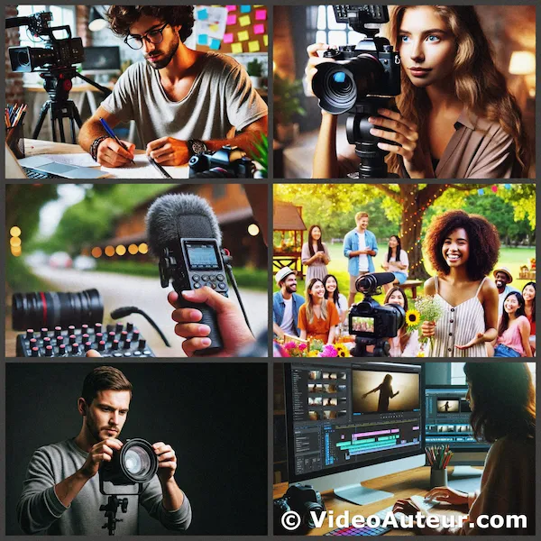 What are the duties of a videographer?