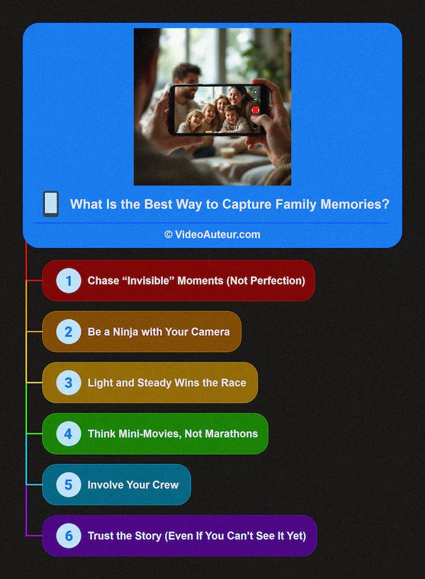 Capture family memories on video.